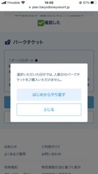 チケット購入について質問なのですが、サイト上では、ワンデーを選択し