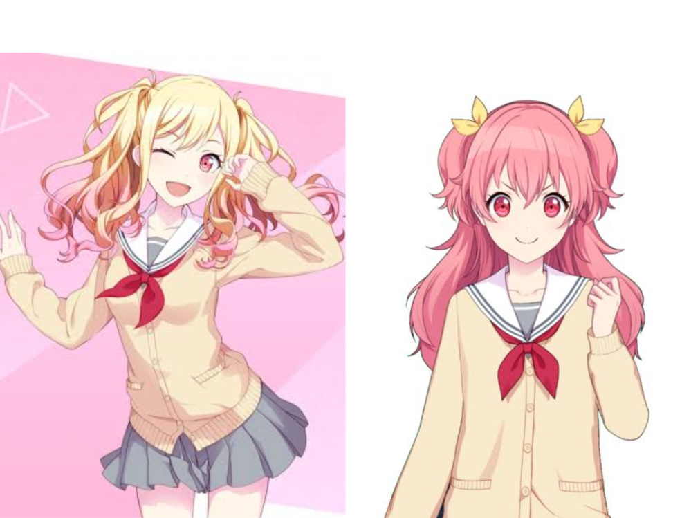 画像のような黄味がかったカーディガンを探しています。プロセカの咲希