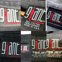 giantタグについて質問です。90年代ビンテージTシャツによくある