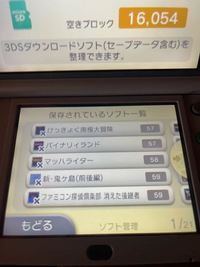 ニンテンドー3DS SDカードソフト5種つき