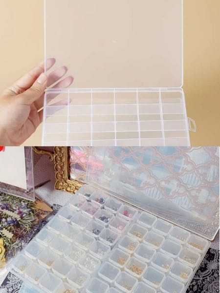 最近ネイルパーツを沢山買ったのですが、収納に迷ってます！画像のやつ