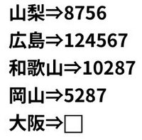 この謎解きの答えを教えてください - 分かった！5532でしょ