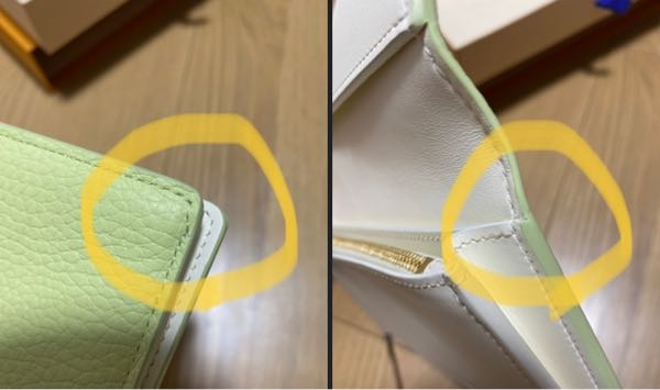 VUITTONの財布2年ほど前に購入した商品です。一年半ぼど使用しました。 Louis Vuitton ブラック 二つ折り財布