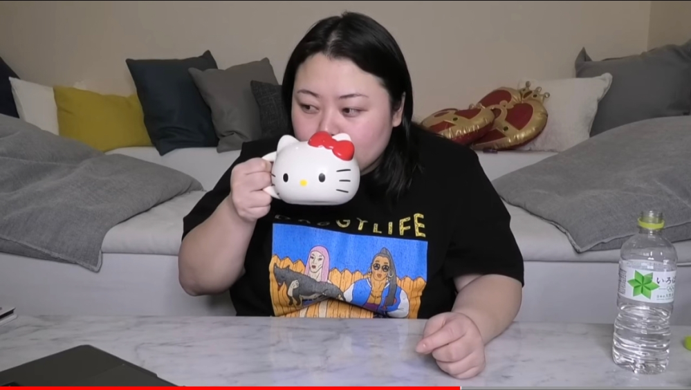 渡辺直美さんのYouTubeのライブで出てきたこのハローキティの
