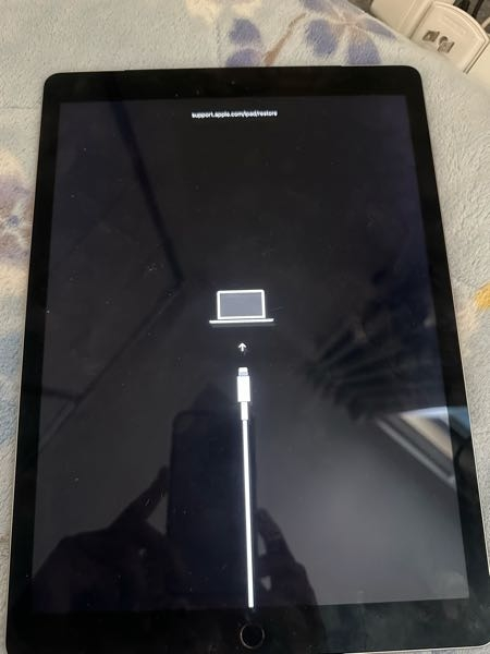 iPadでこのような画面が出て動かなくなりました。復旧は可能でしょうか