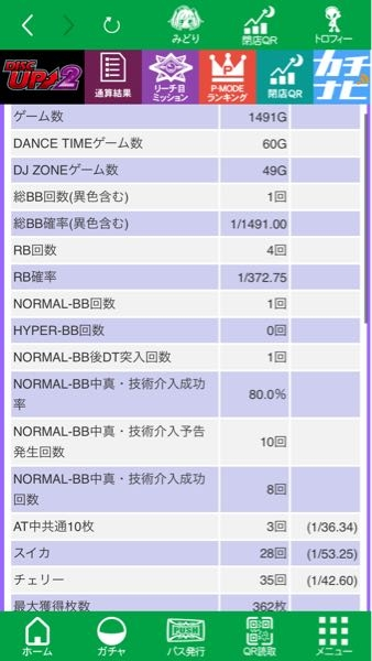 ディスクアップ2今日朝からディスクアップ2打ってきました。朝一