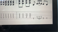 このtab譜の下伸ばしって、ハンマリングですか？ 