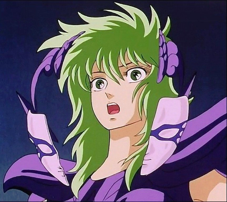 【聖闘士星矢】 ジュリアンに仮面を割られ動揺するシャイナさん 素顔を見られたことに驚いたのでしょうか？ それともポセイドンの力に驚いたのでしょうか？