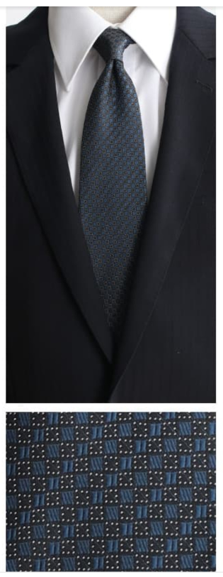 ネクタイについて質問です。 写真のネクタイの種類が知りたいのですが、小紋柄？であってますか？