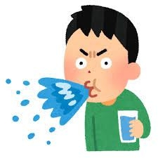 【一言大喜利】 彼女と喫茶店で向かい合って飲み物を飲んでる時 どこかのオッさんのクシャミにビックリして飲み物 を目の前の彼女に吹きかけた時に言うと彼女が キュンキュン来るオシャレな一言とは？ •適当で^ ^