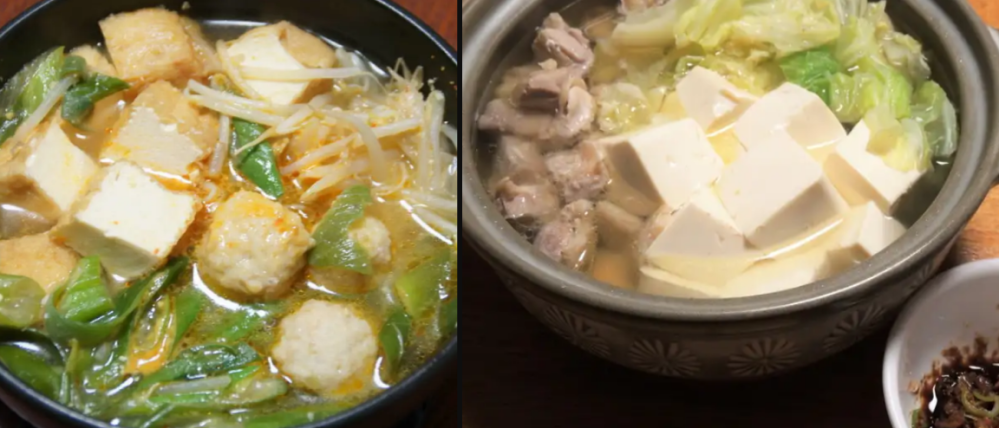 鍋は通常の豆腐と厚揚げ豆腐どっちの方が頻度高いですか？