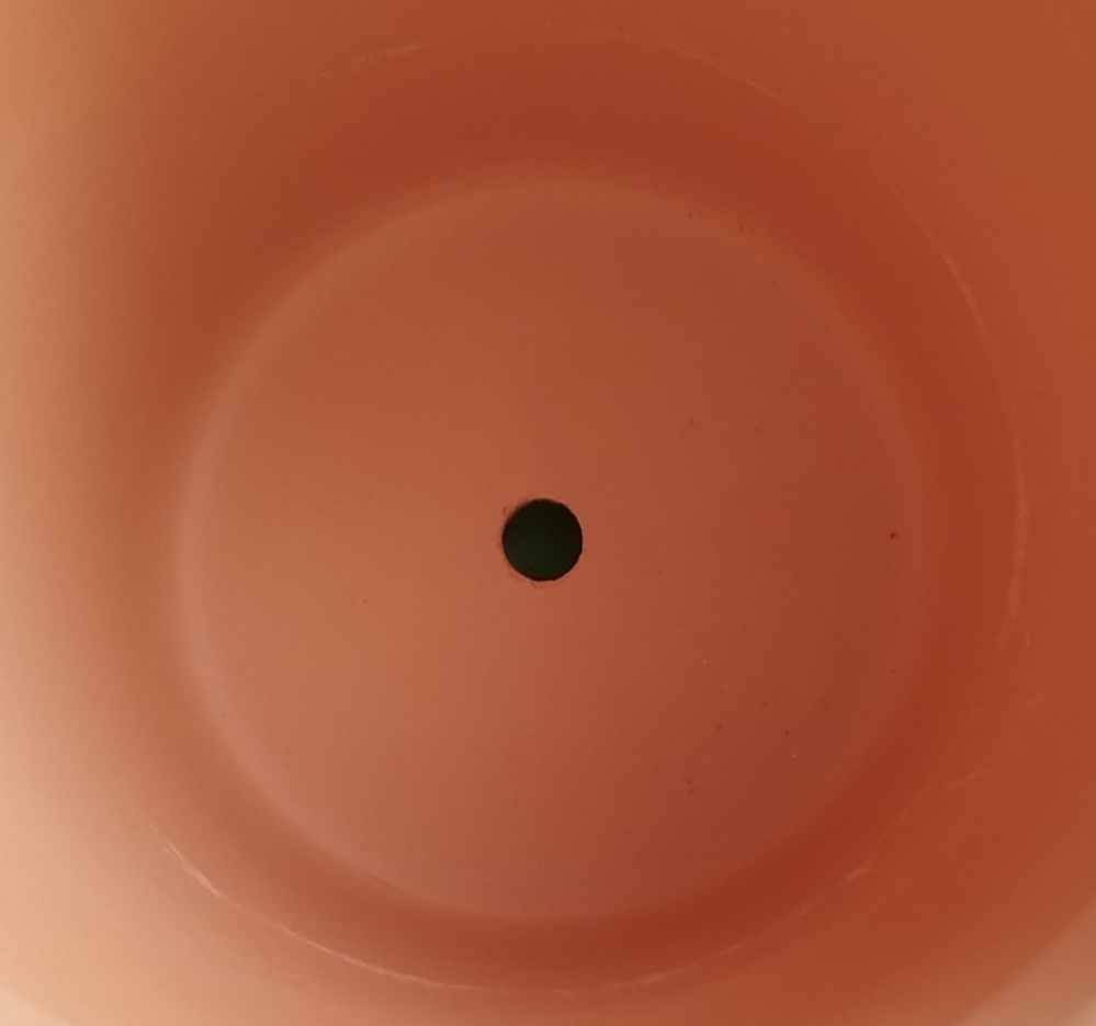 ダイソーの素焼き鉢はなぜ鉢底の穴が小さいのですか？