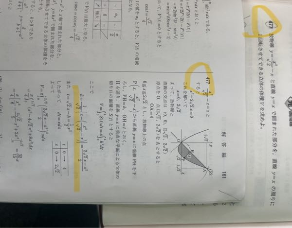 数3の問題です なぜhがこう表せるのか教えてください