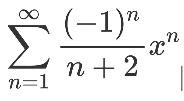 収束半径の求め方を教えてください！ 数学、大学、理系、