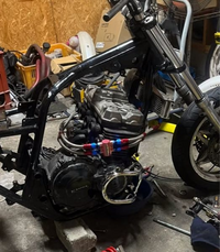 バイク オイルクーラー CB350 CB400 - パーツ