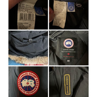 まりも ⭐︎カナダグースブロンテ⭐︎ 正規品タグ有 カナダグースのタグなんですが本物か偽物の判断付く方おりまし