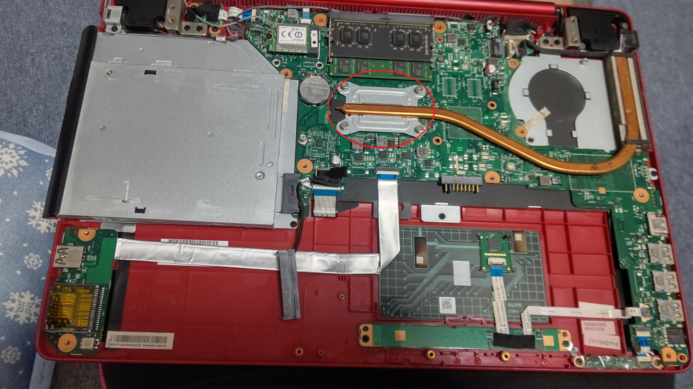 CPU交換についてです。富士通ノートPC「LIFEBOOKAH45 - Yahoo!知恵袋