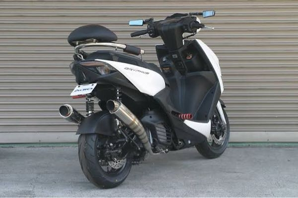 シグナスx 社外マフラー　ポン付け可能！ HOTLAP×KN チャンピオンマフラー TITAN 【シグナスX Ver.3