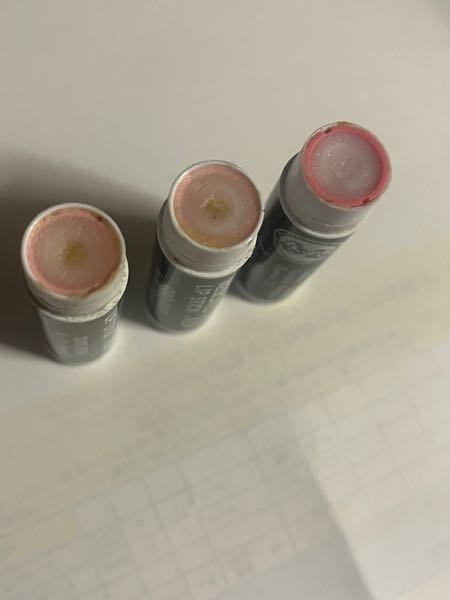 残り少なくなったリップクリーム（スティック）、うまく使い切るスマ