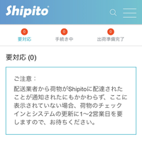 shipitoというサイトでアルバムを先月くらいに買って支払いまでしたの