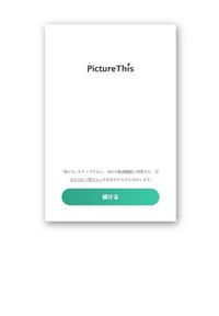 気になっていた花の名前を調べたくて、「pictureThis」という