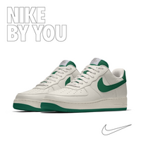 NIKE By You というナイキの公式サイトでエアフォース1 low レトロを模して作りました。 個人的にはこの落ち着いた白(セイル)にグリーンの組み合わせがエモくて好きなのですが、他者から見てこの色の組み合わせはどうですか？