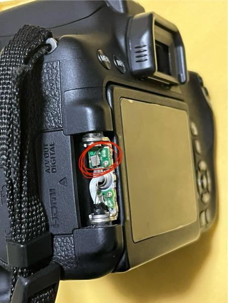 Canonkissx8iのカメラです。バリアングル液晶が反転してし - Yahoo
