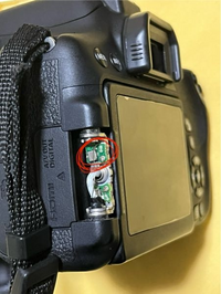 CanonのKissX8iを使っています。 - 液晶画面をくるっと回