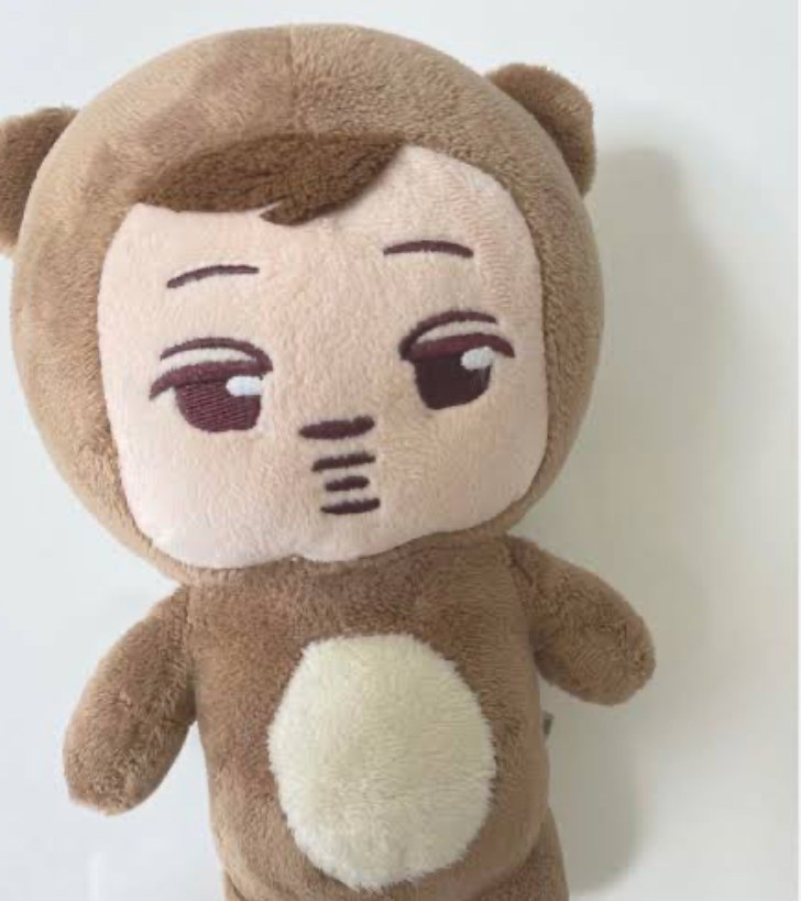 雪の豪奢 EXOのぬいぐるみについて質問です。カイの｢ににくま｣と呼ばれる K-POP・アジア