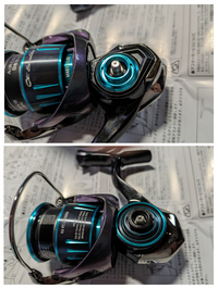 ダイワのエメラルダスRXFCLT2500Sというリールを購入したの