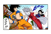 ドラゴンボールの孫悟空は青年期に尻尾を取り除いて貰いましたが、もし尻尾が残っていたらチチとの試合でチチは弱点尻尾を握りに行くと思いますか？ 
