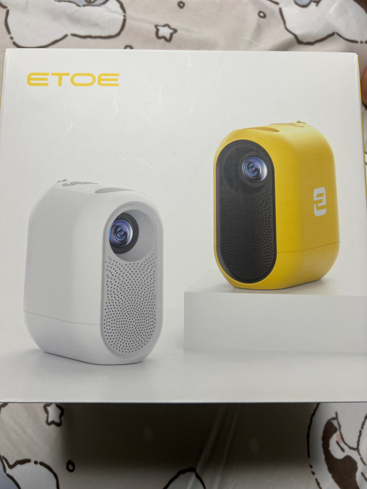 ETOE プロジェクター 本体 ホワイト（未使用に近い） ETOE