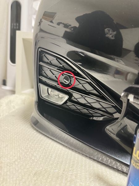 21クラウン後期のフォグランプカバーにコーナーセンサー』 トヨタ