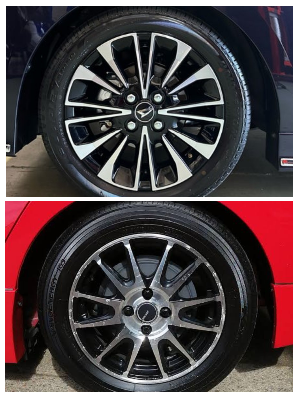 コンパクトカーのタイヤサイズは185/65R15。最近の軽自動車は
