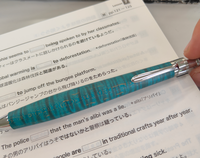 工房楔のシャーペンなんですけど、樹種わかる方いますか？スタビライズドウッドです。個人的には栃なのかと思ってます。 