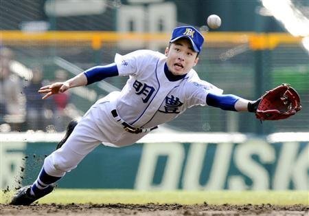 もう終わったことで申し訳ないのですが高校野球の明豊高校の帽子