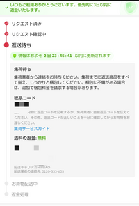 AliExpressの返品、返金について質問です。いままでは、返品