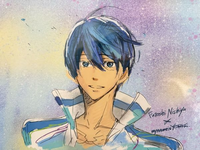 Free！　七瀬遙　バースデーイベント　キャラファイングラフ　2点セット Free！七瀬遥バースデーイベント プレミアムグッズ - メルカリ