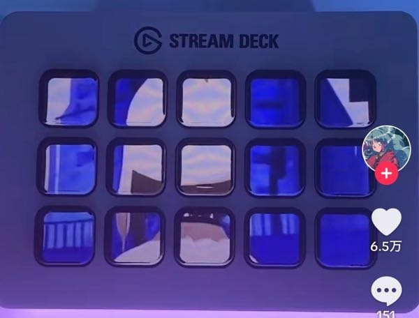 Stream deck本体での動画再生方法を教えてください。なにかのプラグインを使ってるのでしょうか。 した参考画像です。