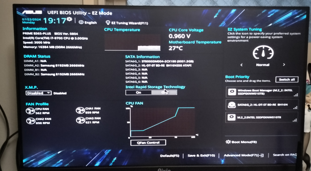 ゲーミングPCを起動してからこの画面になって動かないのですが