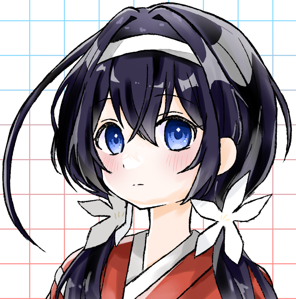 イラストの添削お願いします文豪ストレイドッグスの泉鏡花を描きました