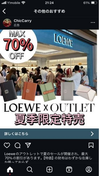 ロエベの詐欺サイトロエベの財布がとても安くなっていたのでこの