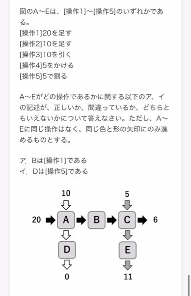 この問題の答えはア:正しいイ:どちらともいえないであっていますでしょ