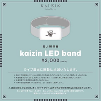 Eveくんのライブに初めて行くのですが、光るLEDバンド？を