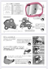 ヘルメットを買ったときにシールドについている保護シール？は剥