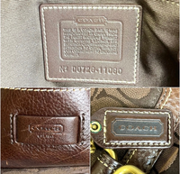 写真のcoachバッグは本物か偽物か判断お願いします。7千弱でメルカリで販売... - Yahoo!知恵袋