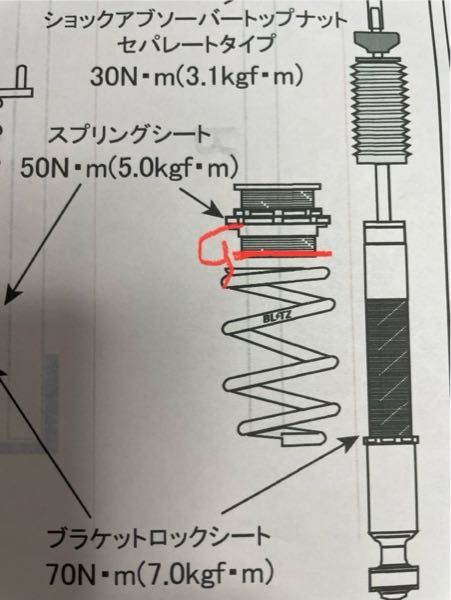 車高調リア全上げについて。 - 車高調のリアを全上げしようとして