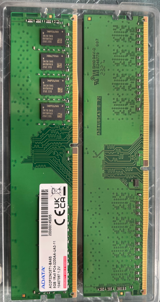 画像のメモリと同じ規格のオススメのDDR4-5600ヒートシンクつ