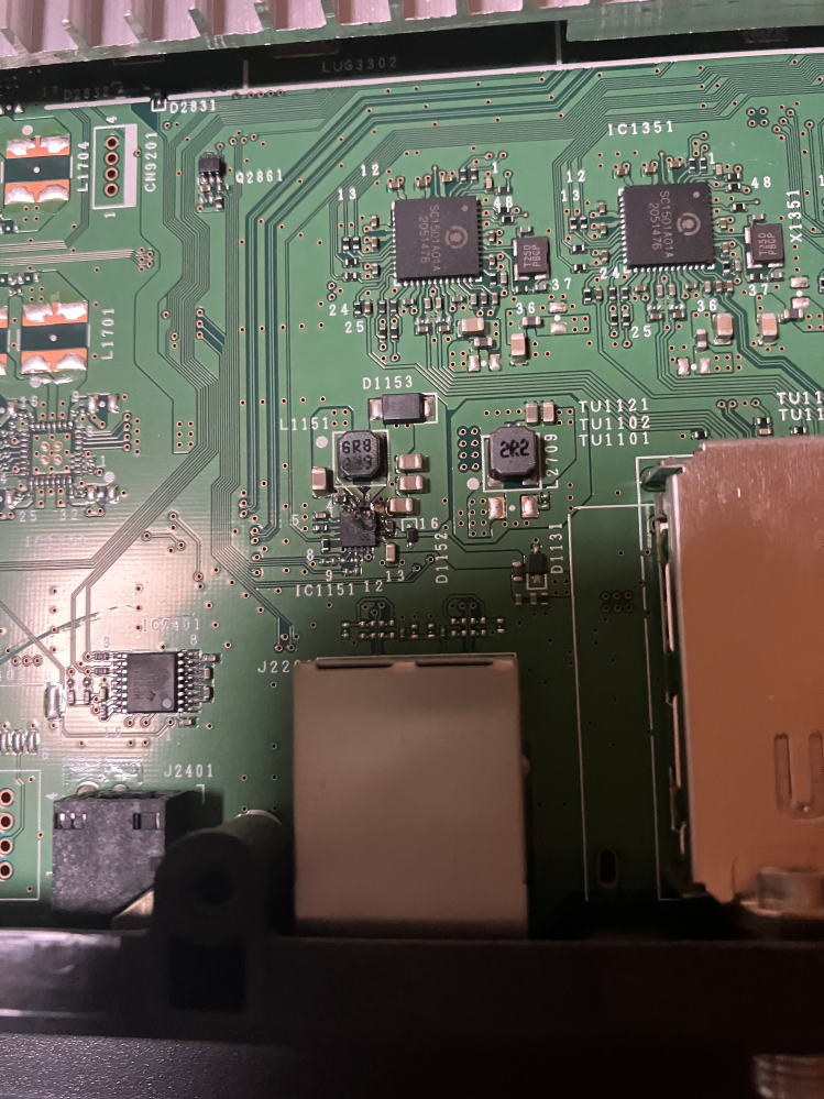 4K 液晶テレビ AQUOS メイン基板 電源基板 セット 4T-C50AN1 4K 液晶