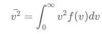 【⠀統計学、物理⠀】
速度の二乗 v² の期待値を求める時なぜ 確率が 速度の一乗 v に、なっているのですか？
f(v²)dv² ではないのですか？ 